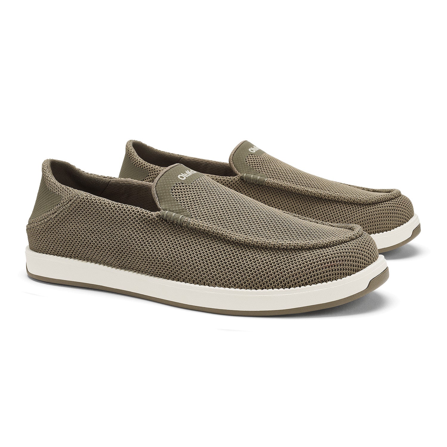 Olukai Kakaha Mesh Mens Slip On - Clay/Clay