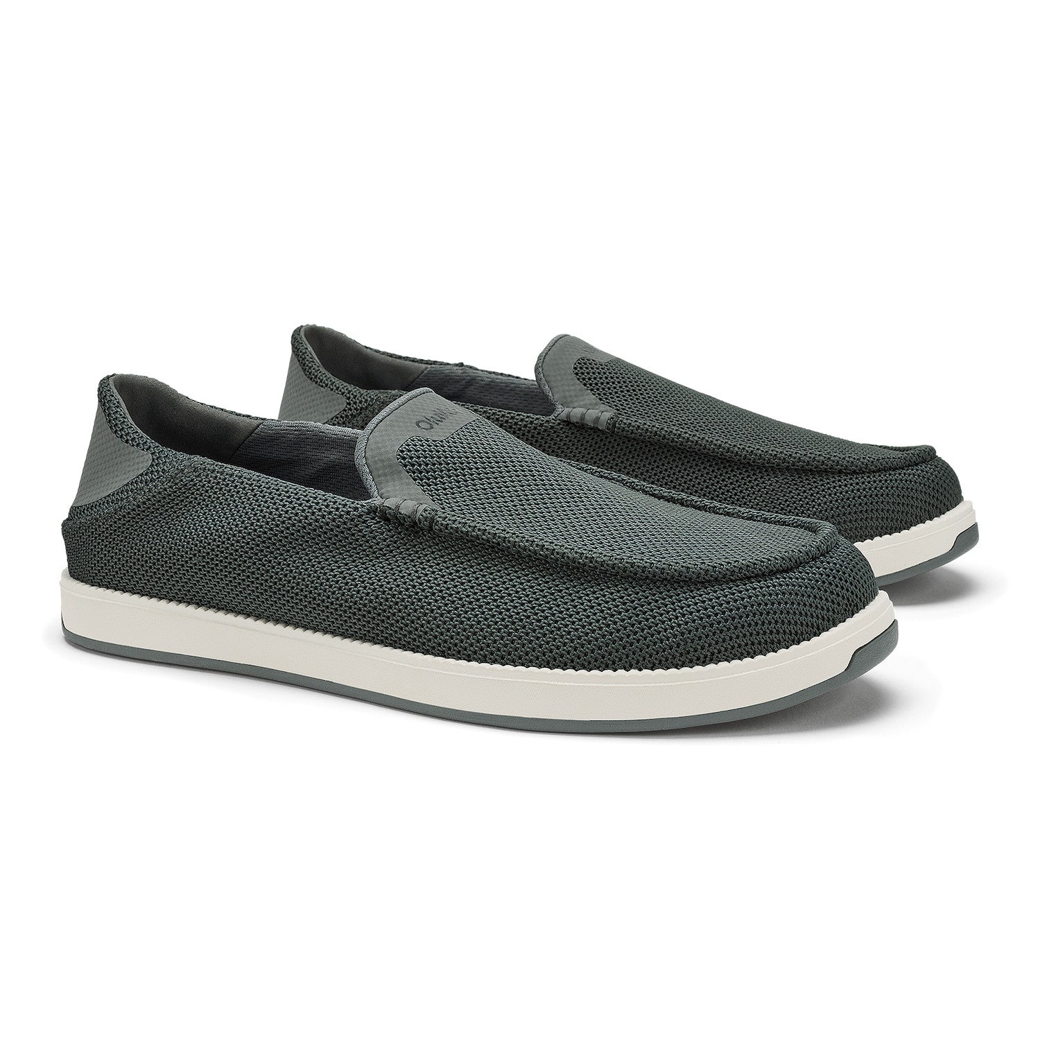 Olukai Kakaha Mesh Mens Slip On - Rock/Rock