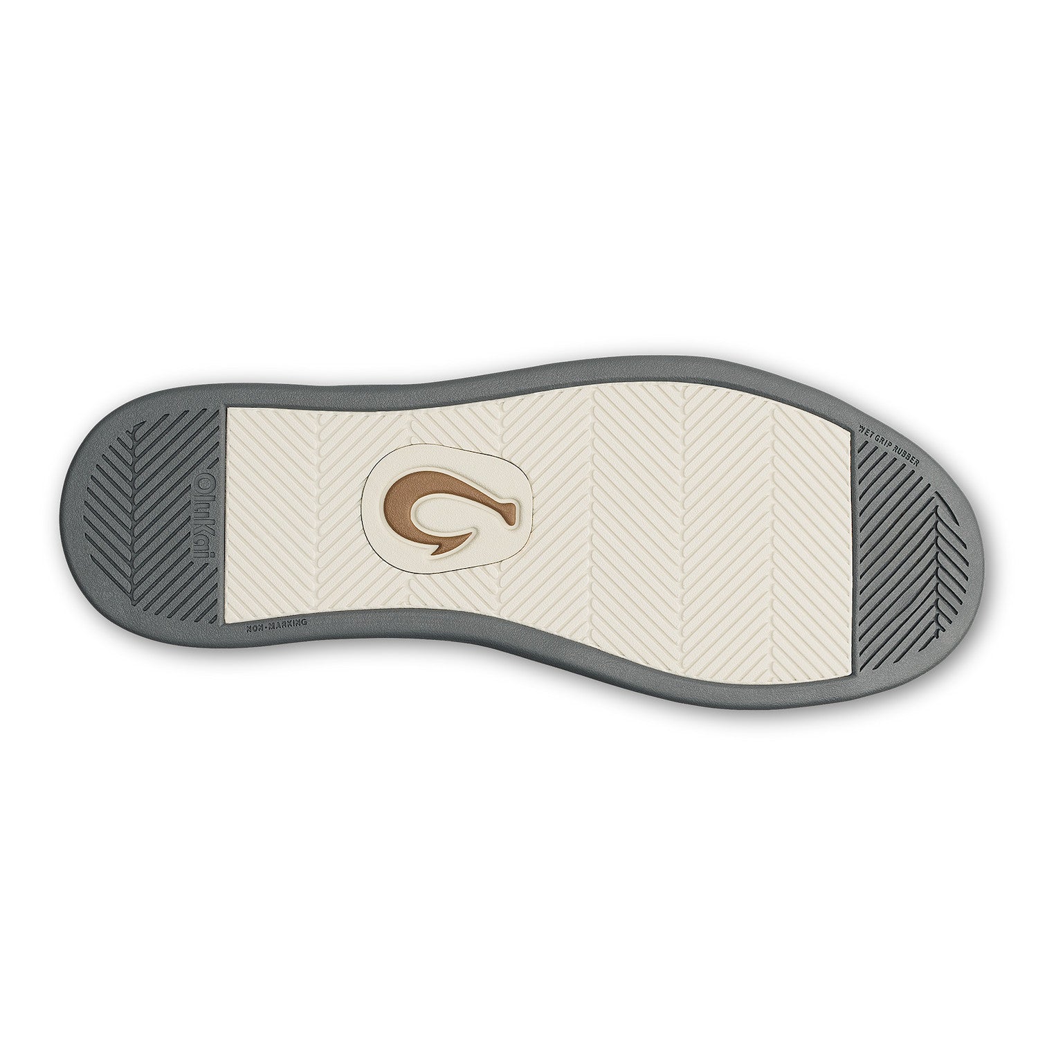 Olukai Kakaha Mesh Mens Slip On - Rock/Rock