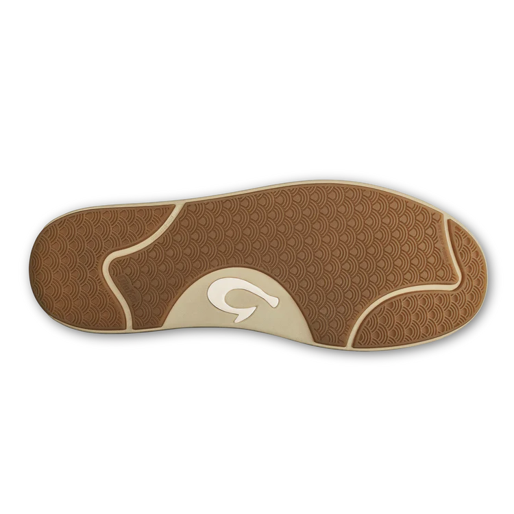 Olukai Lae'ahi Lauhala Mens Leather Slip On - Fox