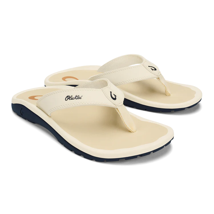 Olukai Ohana Mens - White Sand/Deepest Depths