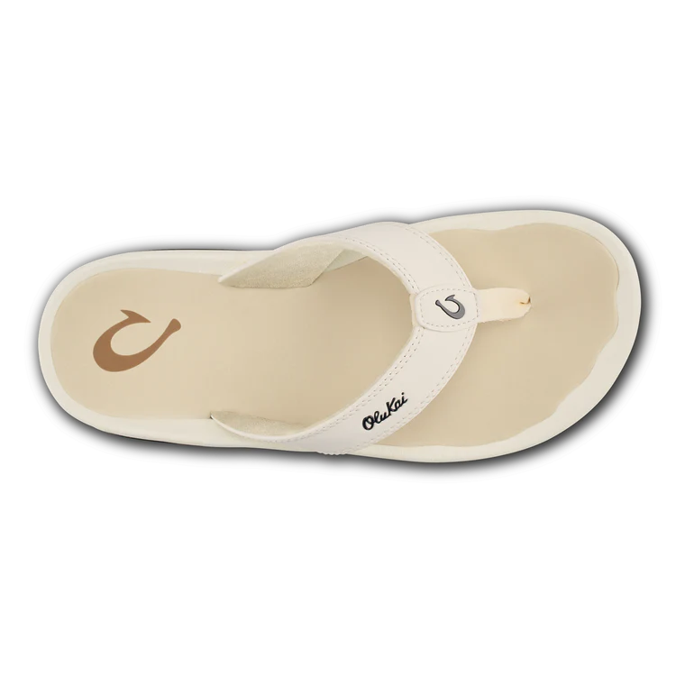 Olukai Ohana Mens - White Sand/Deepest Depths