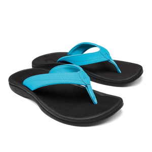 Olukai Ohana Womens - Turquoise/Onyx