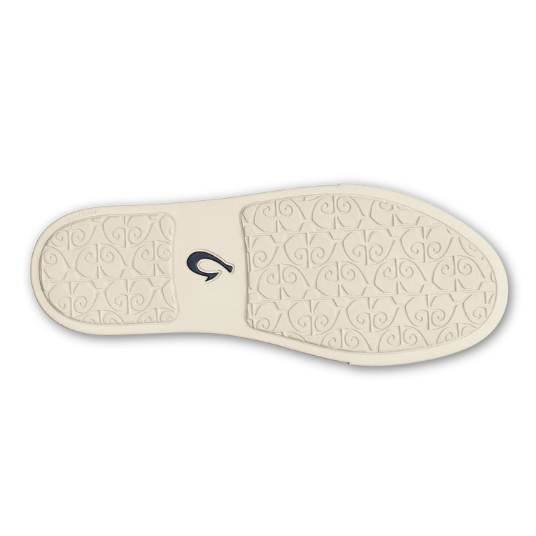 Olukai Pehuea Womens Slip On - Puka/White