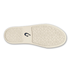 Olukai Pehuea Womens Slip On - Puka/White