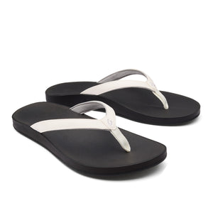 Olukai Puawe Womens - White/Black