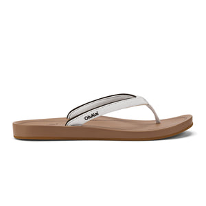 Olukai Uiki Womens - White Sand/Almond