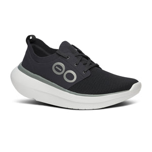 Oofos Oomy Stride Mens - White/Black