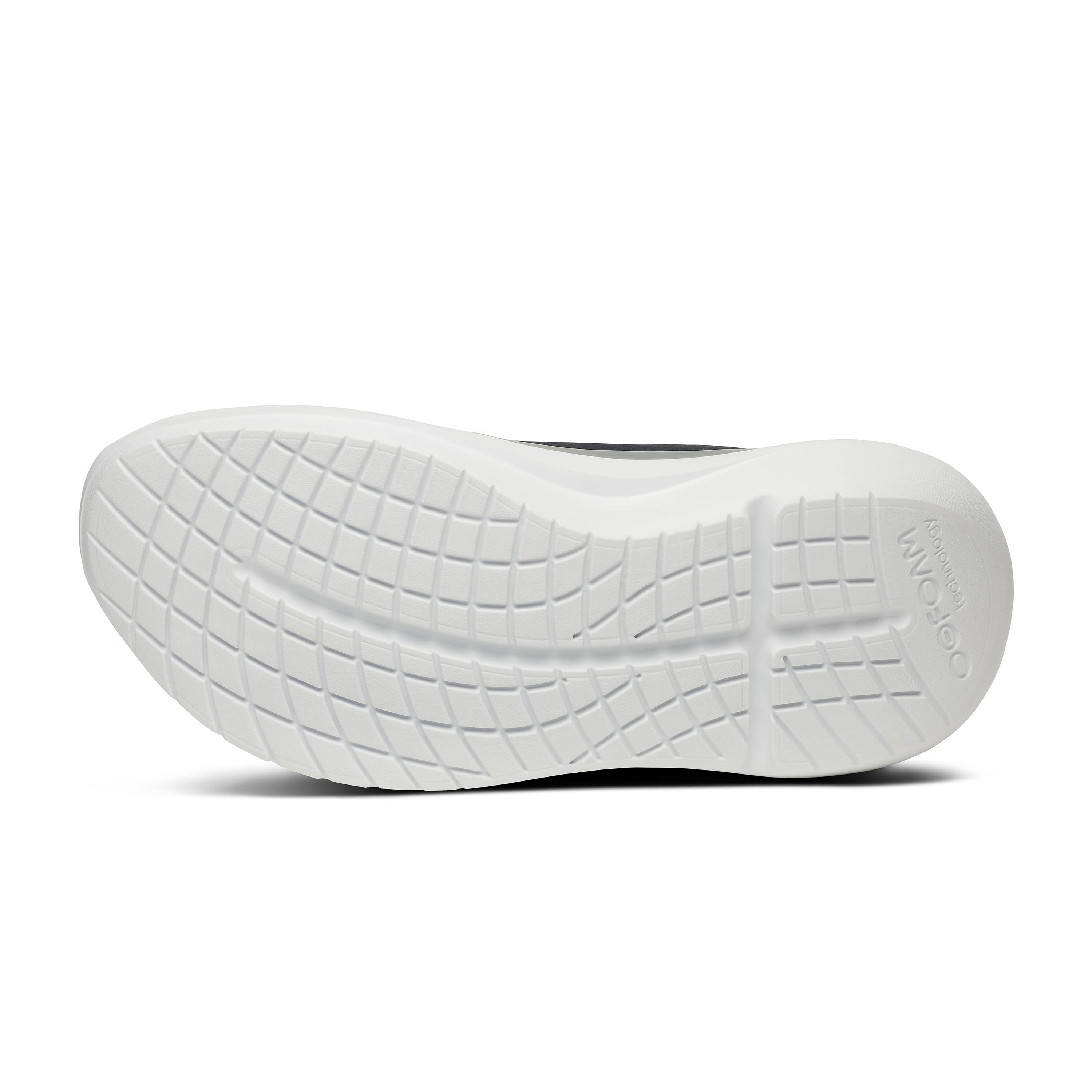 Oofos Oomy Stride Mens - White/Black