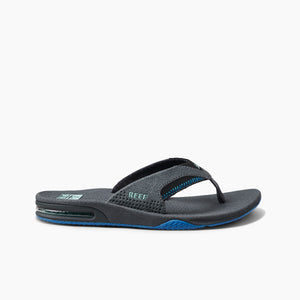 Reef Mens Fanning - Gunmetal/Ocean