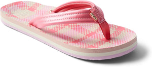 Reef Kids Ahi - Pink Plaid