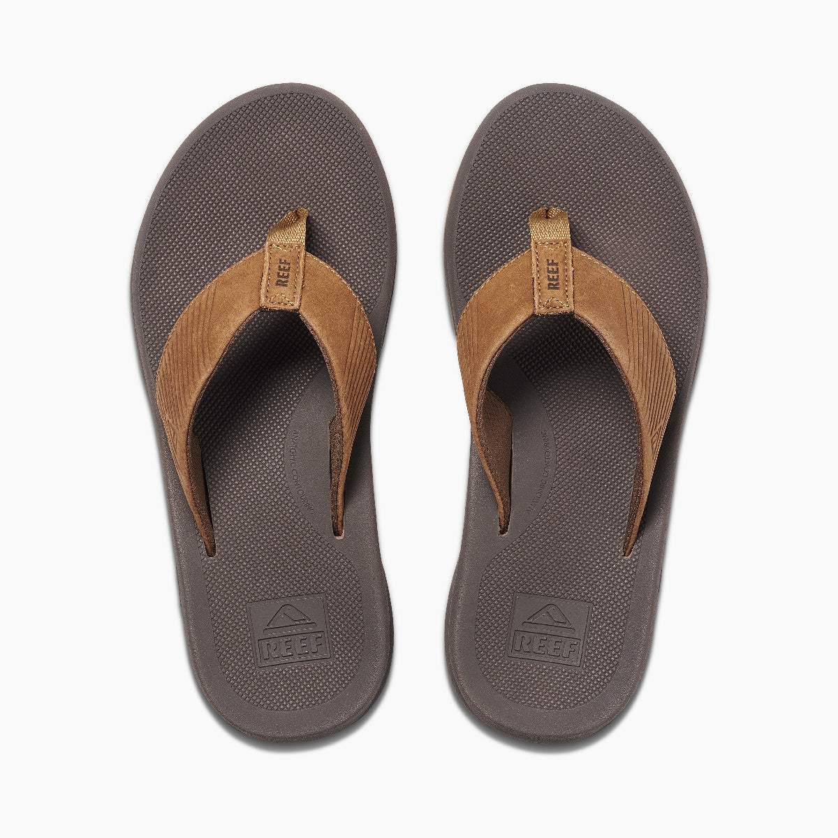 Reef Mens Leather Phantom 2 - Bronze