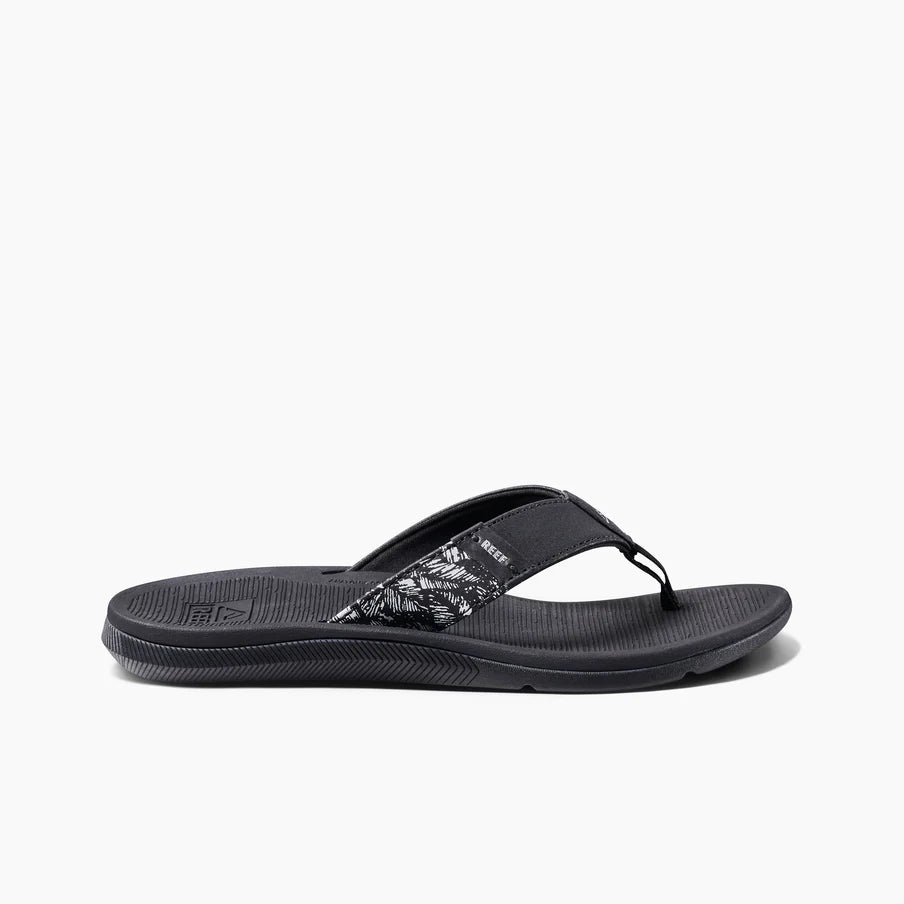 Reef Santa Ana Womens - Black/White