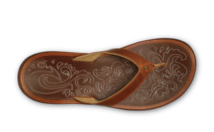 Olukai Paniolo Leather Womens - Natural