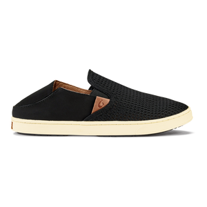 Olukai Pehuea Womens Slip On - Black