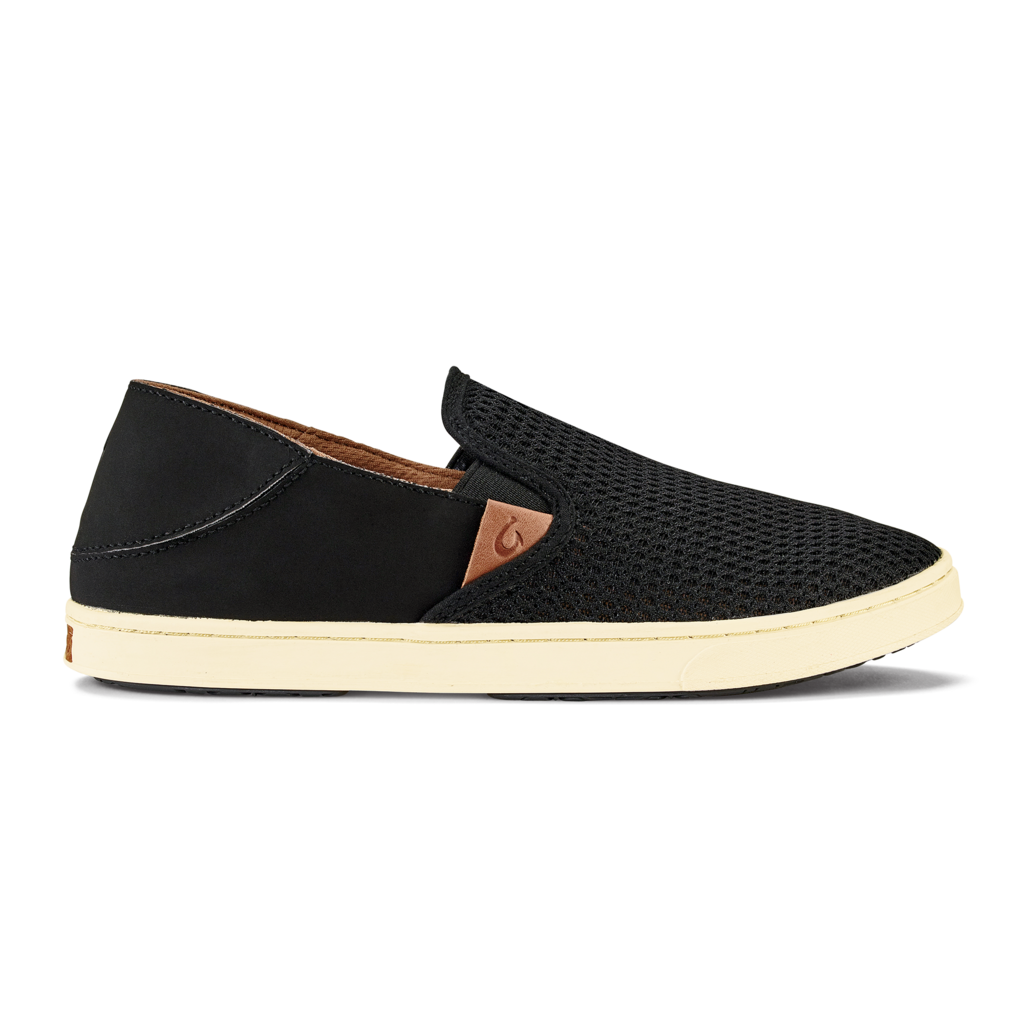 Olukai Pehuea Womens Slip On - Black